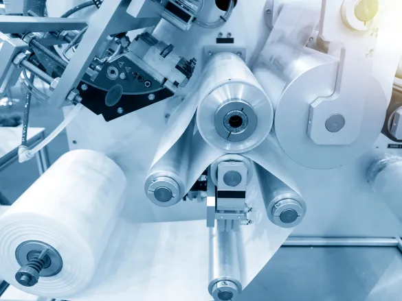 Verpackungsmaschine  Magnetbremse Sicherheitsbremse Federkraftbremse