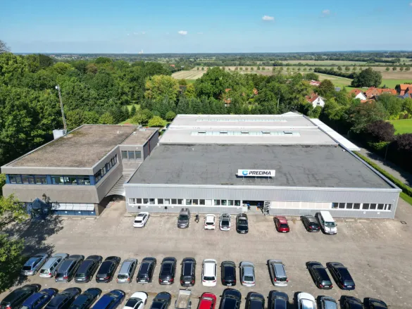 Precima Headquarter: Verwaltung, Spulenwickelei, Vergießerei, Endmontage in Bückeburg, Röcke