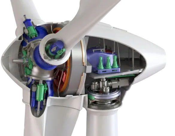 Magnetbremsen für Windkraftanlagen