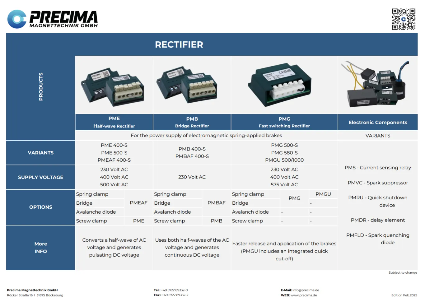 Preview PDF-Overview Precima rectifier